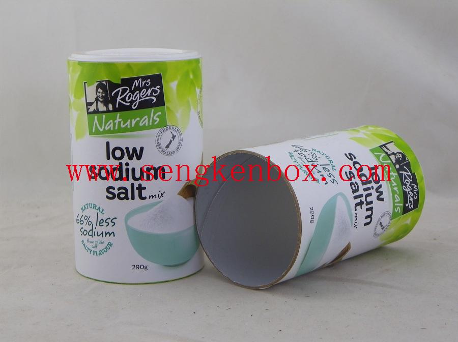 Low Sodium Salt Packaging Cans