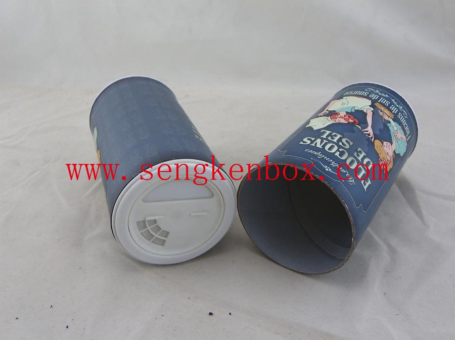 Salt Packaging Sifter Paper Canister