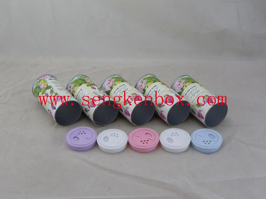 Bath Salt Packing Shaker Paper Cans