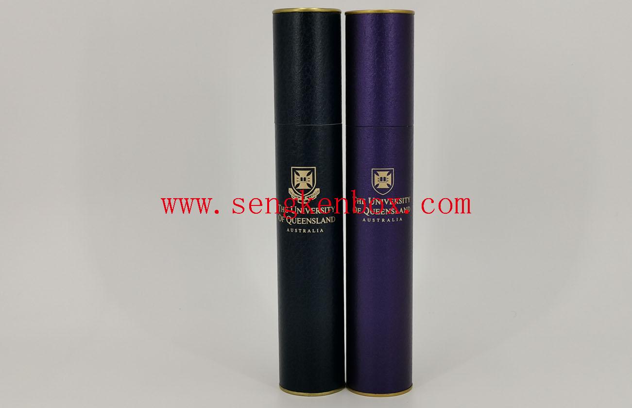 Cylinder Painting Mailing Cardboard Box