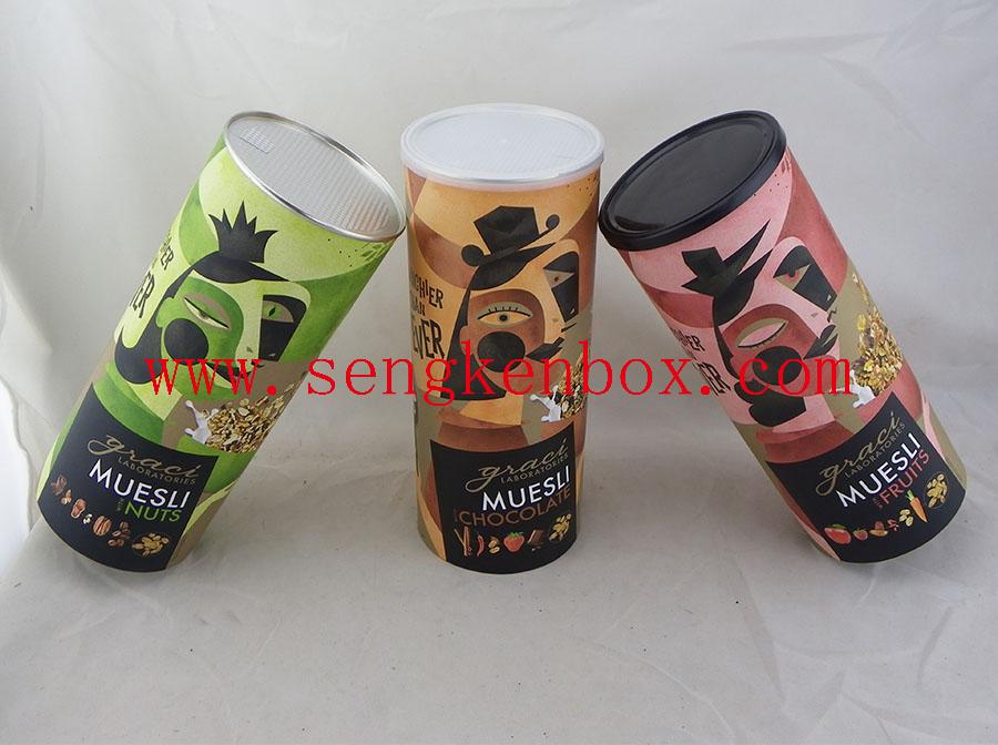 Paper Cans With Cylinder Sealed