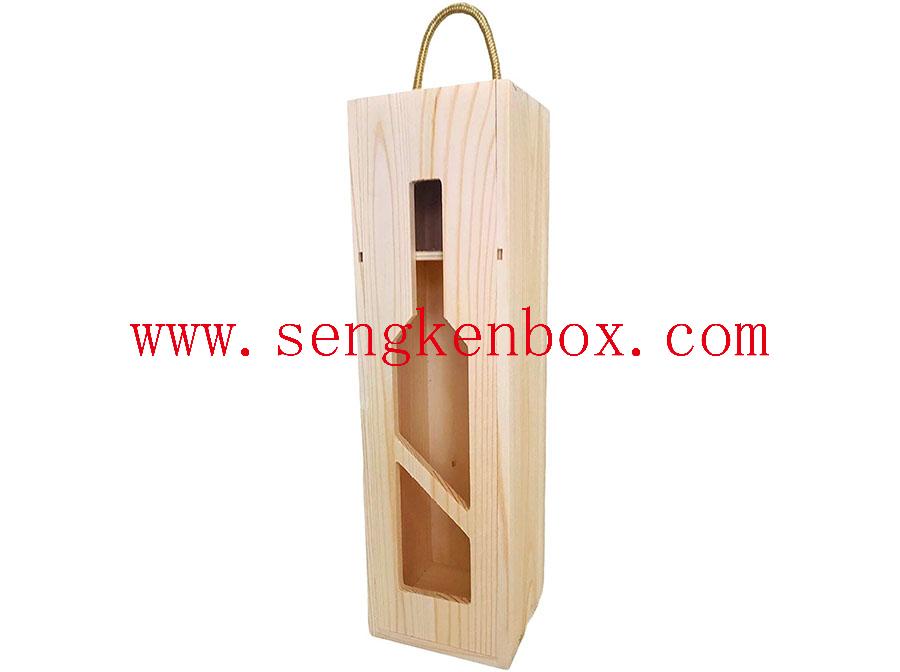 Packaging Wooden Box With Hollow Out