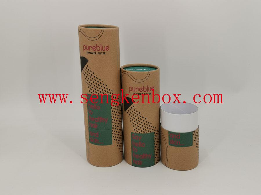 Shower Filter Kraft Tube Packaging