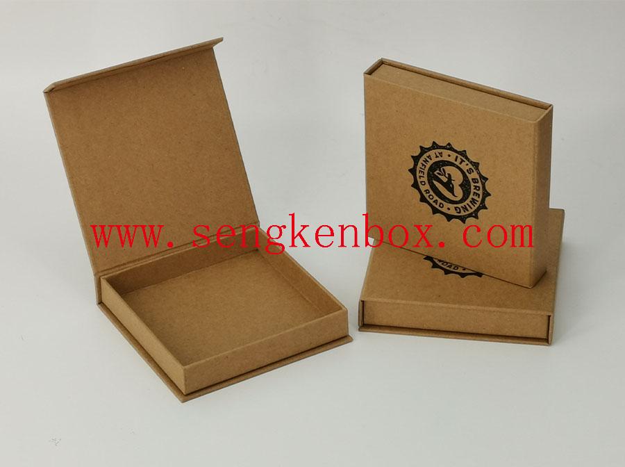 Environmental Protection Kraft Paper Box with Small Square