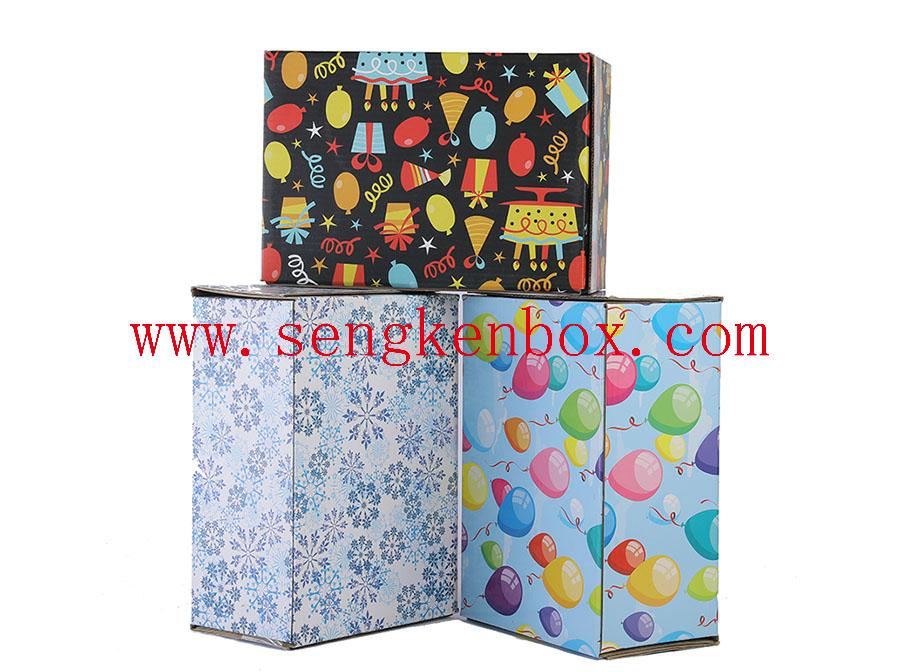 Color Carton Foldable Paper Case