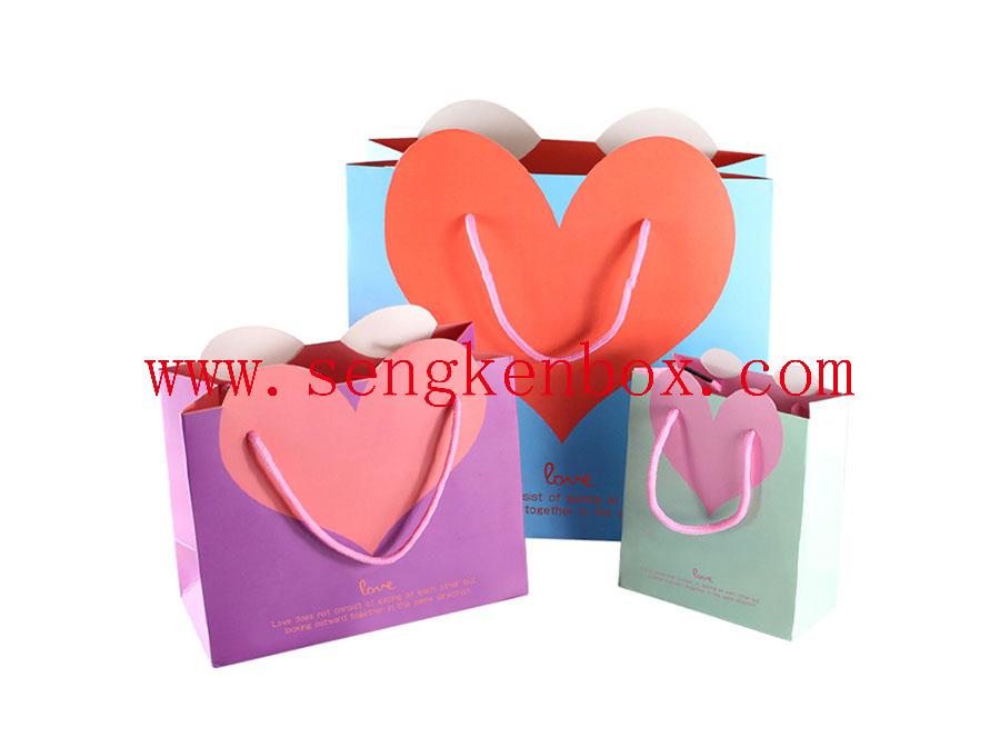 Custom Sized Love Gift Paper Bag