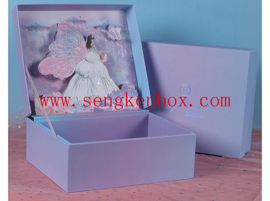 Cartoon Three Dimensional Paper Card Box