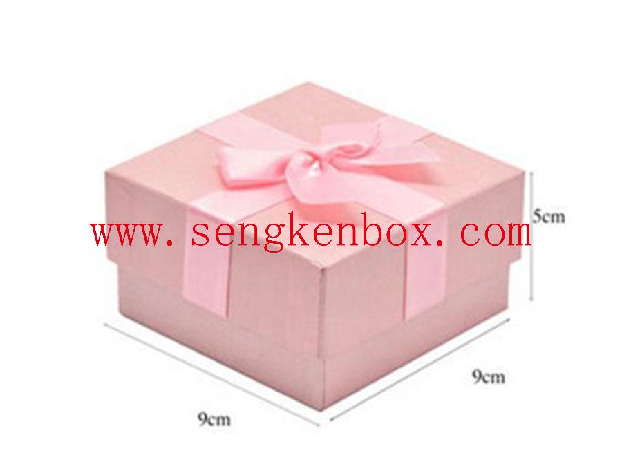 Caja de regalo rosa Hosishop Bowknot Girl's Day