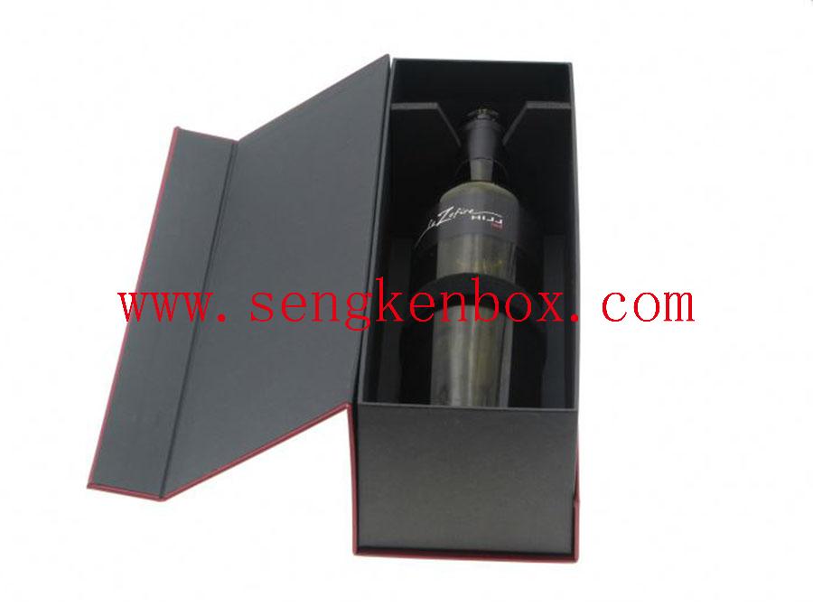 Caja de papel de embalaje de vino Premium Clamshell