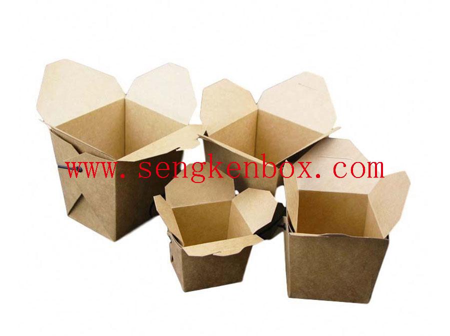 Caja de papel Kraft simple