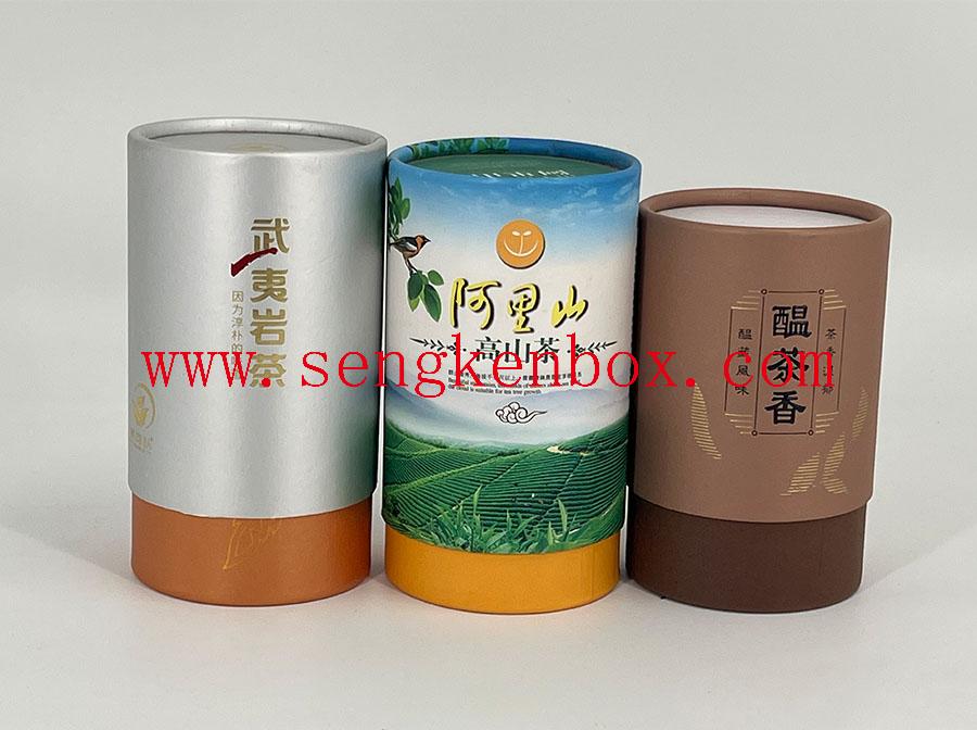 Personalizar el embalaje de latas de papel de té