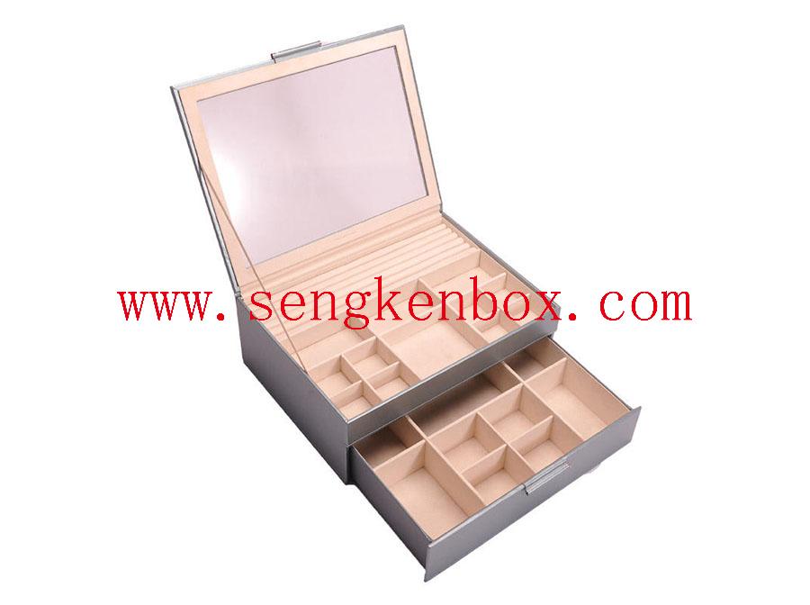 Caja de embalaje de joyería de regalo de cajón de mujer