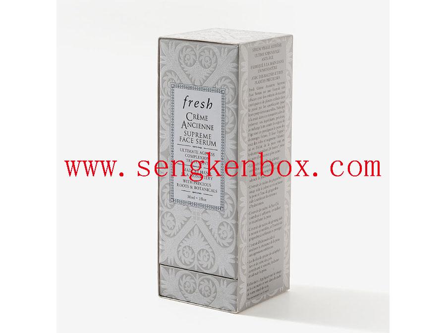 Caja de embalaje de papel de vela perfumada personalizada