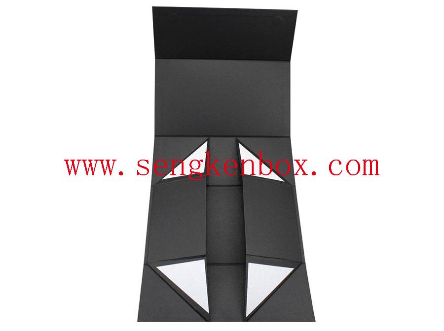 Caja de regalo de papel con cierre de solapa magnética