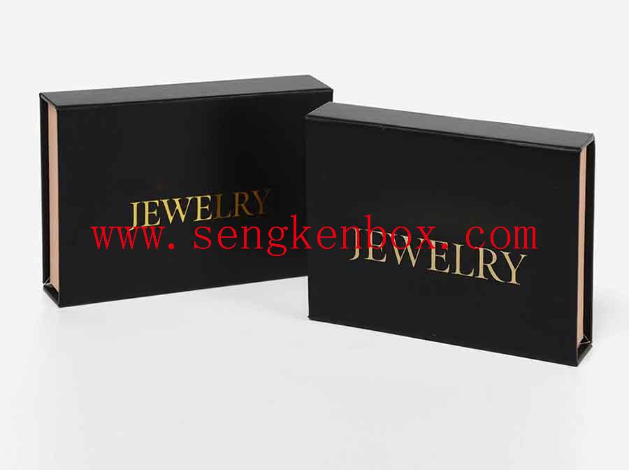Caja de regalo de papel de impresión de logotipo de lujo