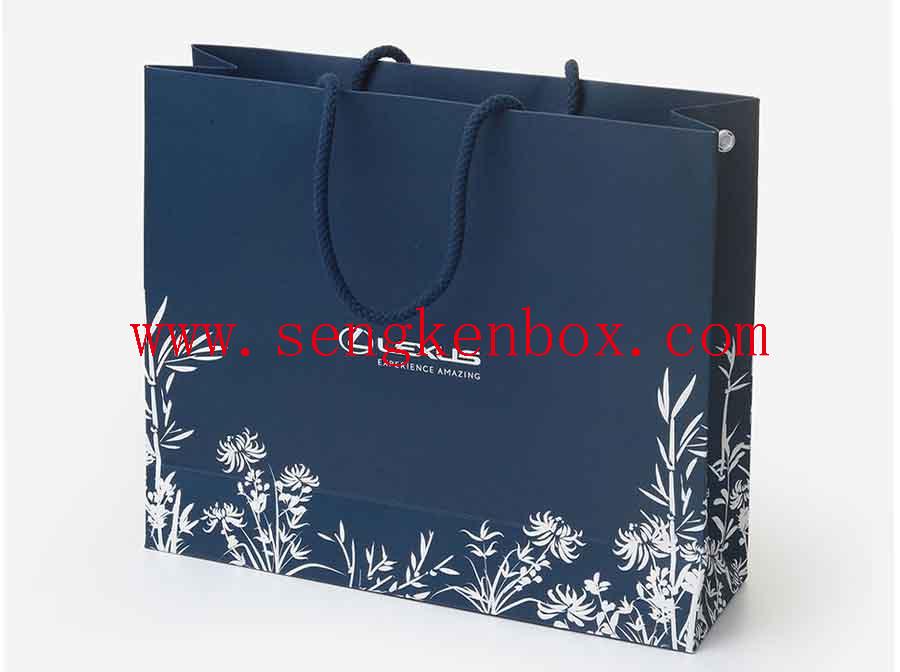 Bolsa de papel de regalo de moda de cosméticos