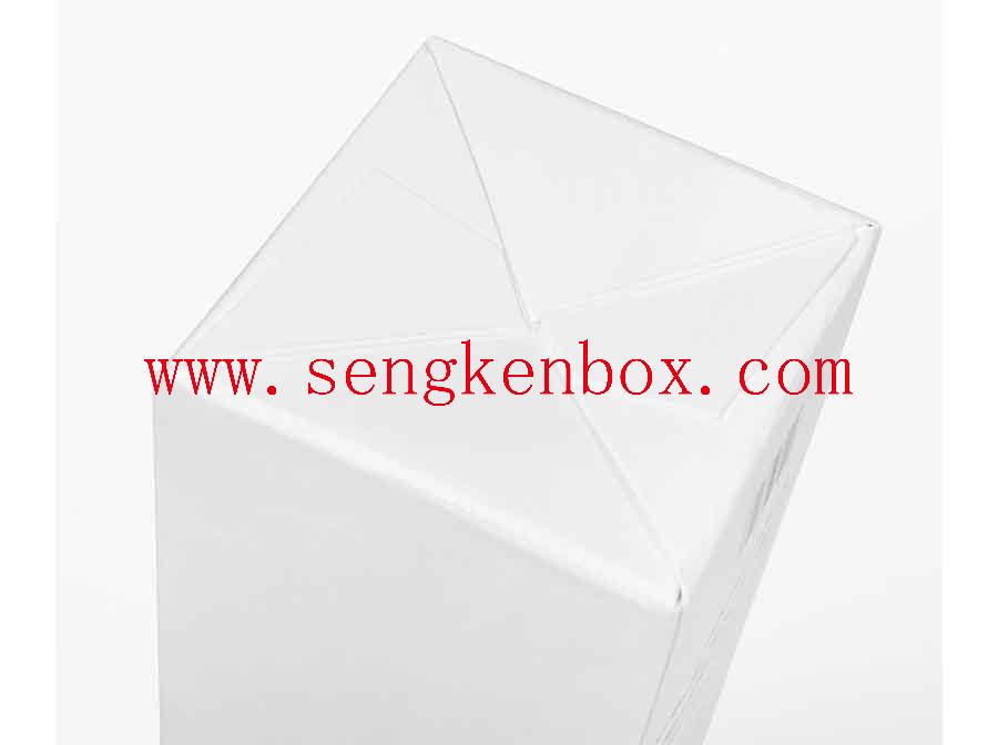Caja de regalo de papel de botella de perfume