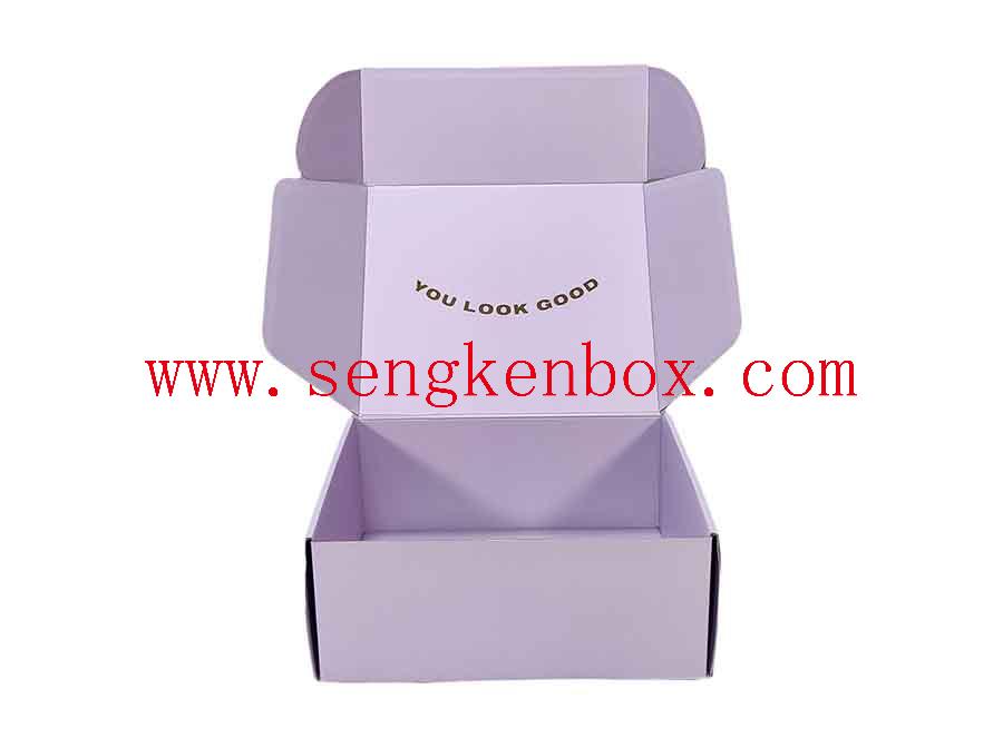 Caja de embalaje de regalo autoerigible para envíos