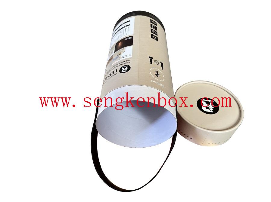 Tubo de cartón de papel de embalaje LED