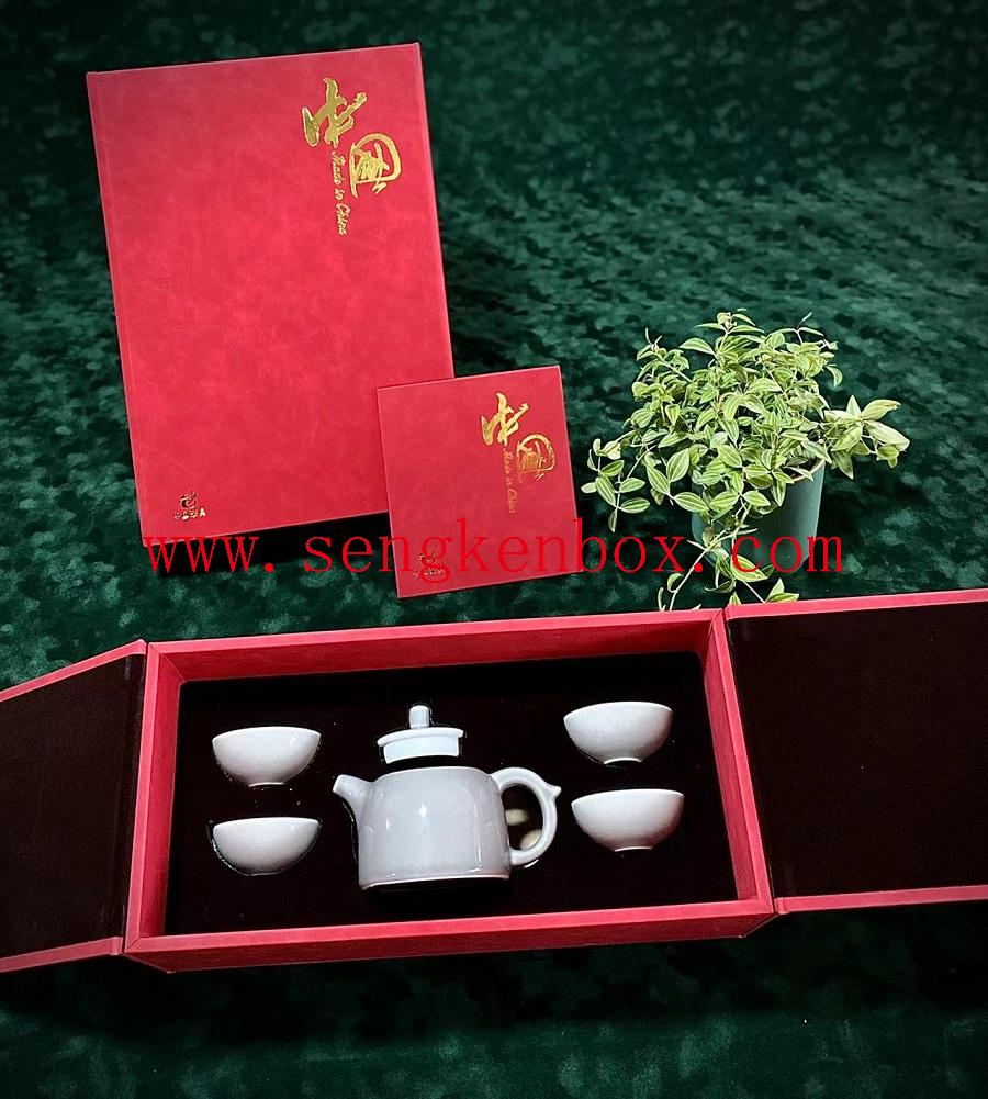 té de caja de rosas