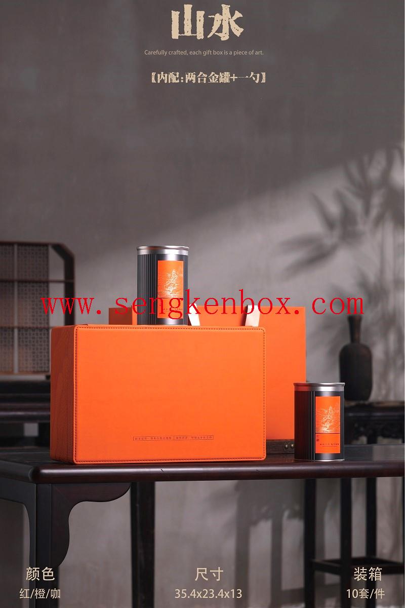 stand up paper tea box