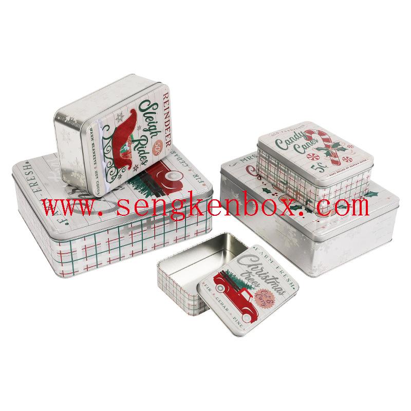 Christmas Tin Box