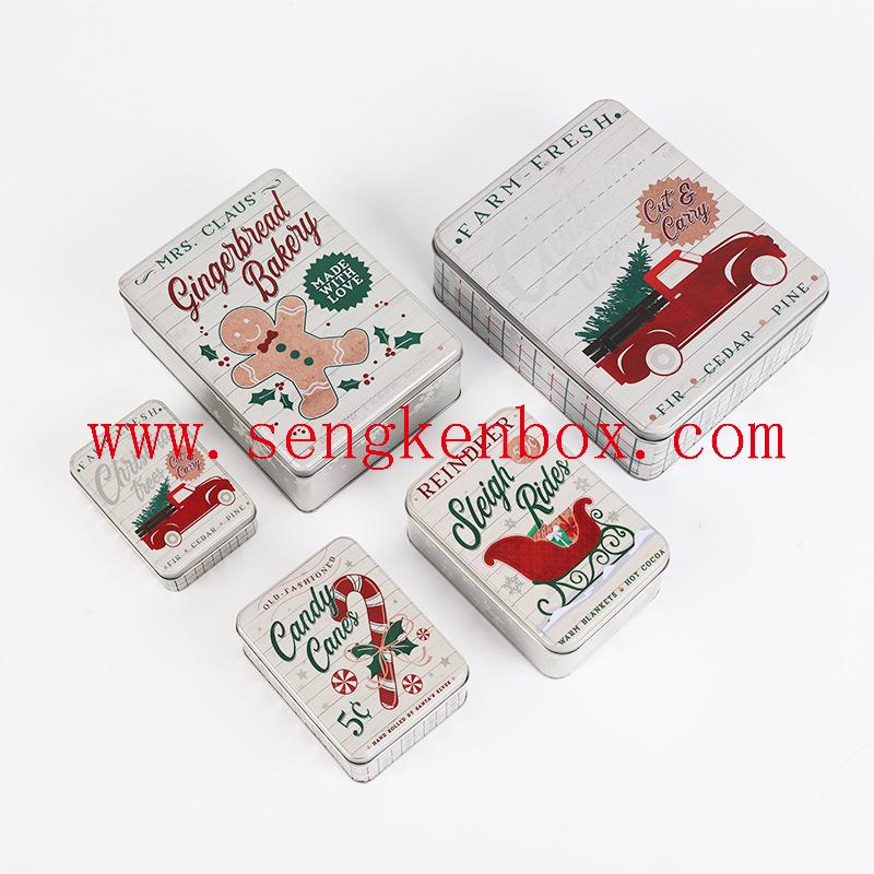 Cookie Tin With Lid