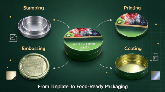 Confectionery Packaging Tin