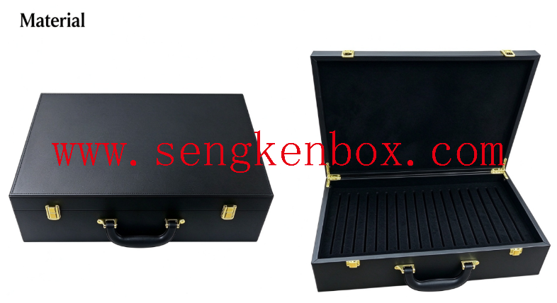 Gold Metal Latch Pu Leather Sample Suitcase Gold Metal Latch Pu Leather Sample Suitcase