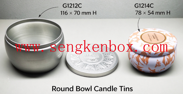 Custom Printed Candle Tin Custom Printed Candle Tin