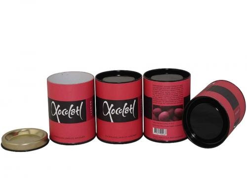 Composite Chocolate Sweets Packaging Paper Canister