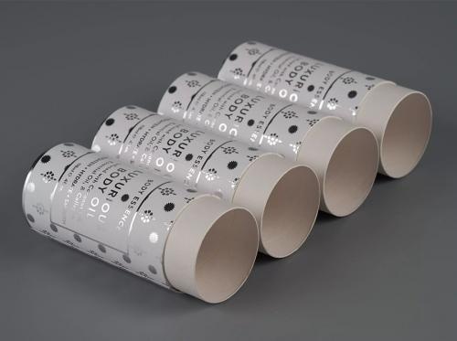 Paper Cardboard Cans For Body Essence Packaging