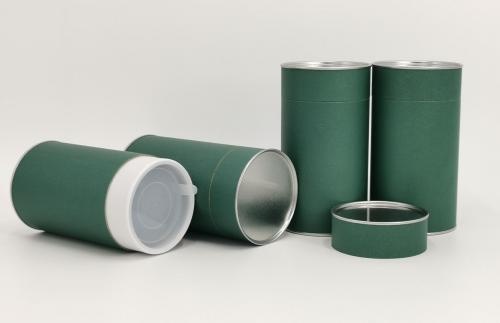 Dust-proof Plastic Cover Tea Cans Packaging
