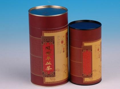 Round Paper Container Tea Packaging Tube