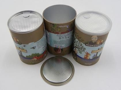 Food Grade Snacks Packaging Paper Cans