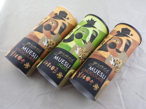 Muesli Nut Food Packaging Paper Cans