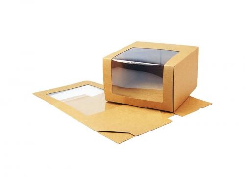 Biodegradable Paper Box With Visual Window