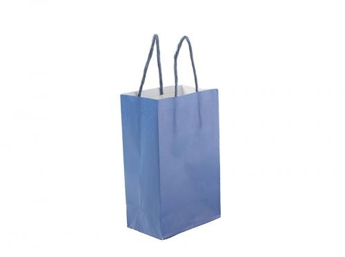 Custom Blue Gift Paper Bag
