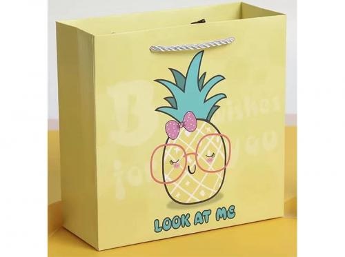 Paper Bags With Cartoon Design