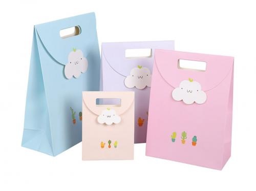 Lovely Children Foldable Gift Paper Box