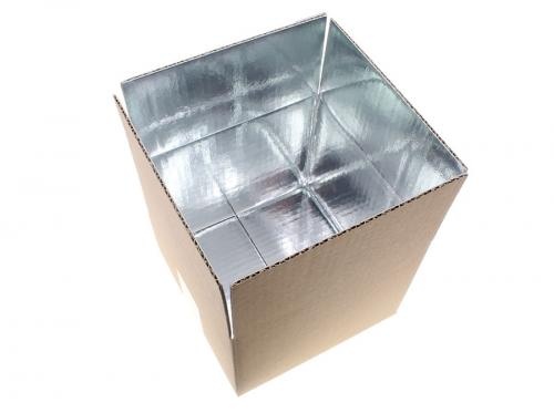 Paper Card Box With Foil Reflective Inner