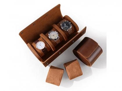 Handmade Bespoke Logo Luxury Leather Box