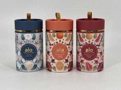 Colorful Fruit Food Paper Packaging Can