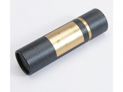 Gold Print Luxury Recycled Cylinde Tube Box