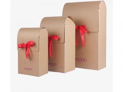 Sneakers Delivery Packages Brown Kraft Paper Box