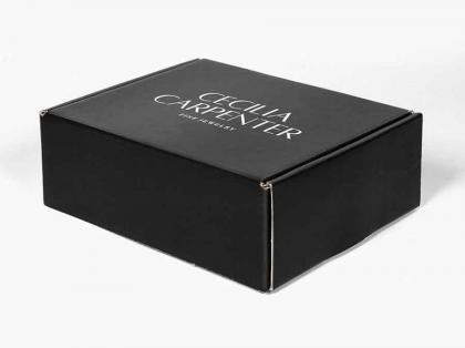 Cosmetic Hot Silver Set Paperboard Black Box