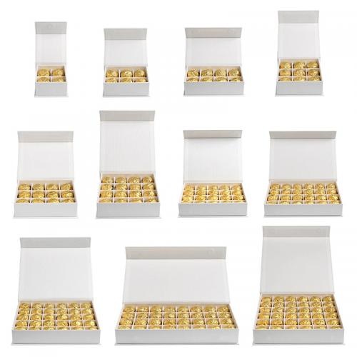 OEM y ODM Manufacturer Custom Size Square Rectangular Chocolate Gift Box with Divider Cardboard a la venta