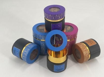 OEM y ODM Salt Canister Kraft Paper  Paper Canister Packaging Paper Canister a la venta