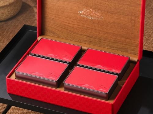 OEM y ODM Luxury Gift PackagingPU Box Portable Leather Tea Boxes With a la venta