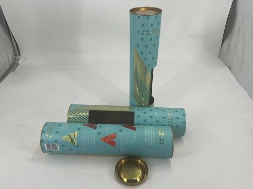 OEM y ODM Manufacturer Paper Cans Environmental Food Grade Gift packaging Custom Sealed Wrapping a la venta